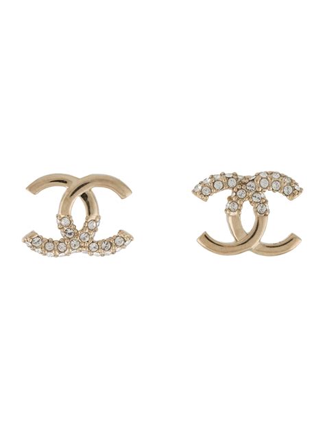 chanel cc earrings|chanel earrings website.